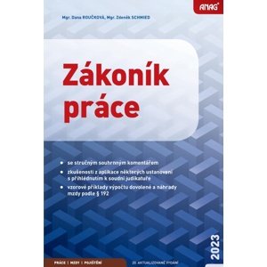 Zákoník práce 2023 (sešitové vydání) -  Dana Roučková