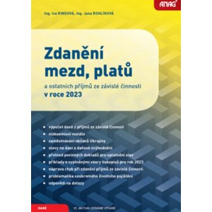 Zdanění mezd, platů a ostatních příjmů ze závislé činnosti v roce 2023 -  Jana Rohlíková