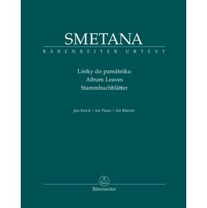 Lístky do památníku -  Bedřich Smetana