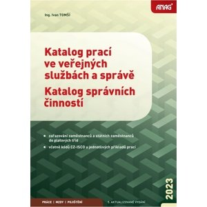 Katalog prací ve veřejných službách a správě 2023 -  Ing. Ivan Tomší