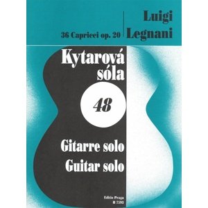 36 capriccií op. 20 -  Luigi Legnani