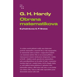 Obrana matematikova -  G. H. Hardy