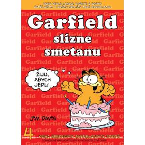 Garfield slízne smetanu -  Jim Davis